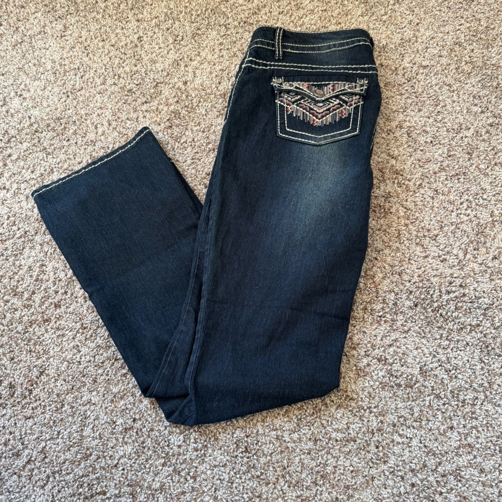 Faded Glory Women's Dark Blue Boot Cut Jeans